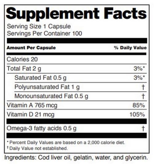 Supplement Facts Label: Dietary supplement containing dietary ingredient with and without RDIs and DRVs